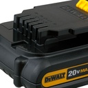 Bateria Premium Compacta ION Litio 20V Max 1.5 Ah DCB201-B3 Dewalt
