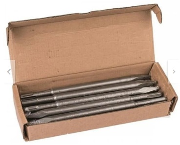 Cincel SDS Max 16" (400mm) Punta Aguda x 10 pzas ECO Bosch