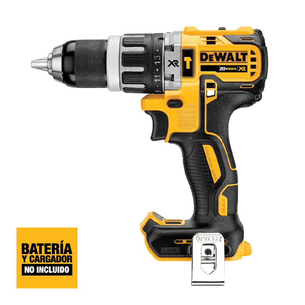 Taladro Percutor 20V MAX* XR® Premium Brushless Compact  Dewalt