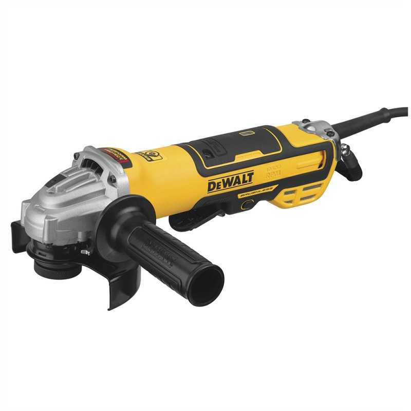 Esmeril / Amoladora Angular sin Carbones de 5" (4-1/2") - 1700 Watts Dewalt