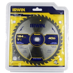 [15230LA] Disco Sierra Circular 7-1/4" x 40T, 5/8" Blister Irwin