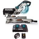 Sierra Ingleteadora Telescópica 7 1/2" 18Vx2 36V/Cap Corte 52x300mm/Bl-Lxt/2x5.0Ah DLS714PM2 Makita