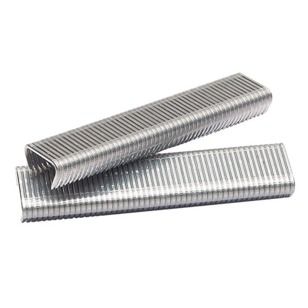 Grapa en Tira Industrial Colchonera D-Ring (HR22) Corona 11 mm 10,000 Unid. (Hog-Ring) Maraga