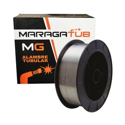 [E71T1M-12-15KG] Soldadura Alambre Tubular 1.20 mm 0.047" (E71T1M-12) Rollo de 15 kg. Maraga (E)