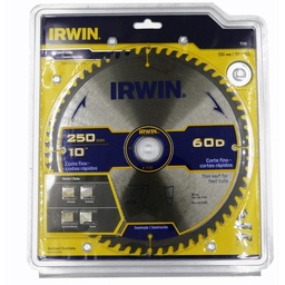 [15186] Disco Sierra Circular / Inglete 10" x 60T, 30 mm Irwin