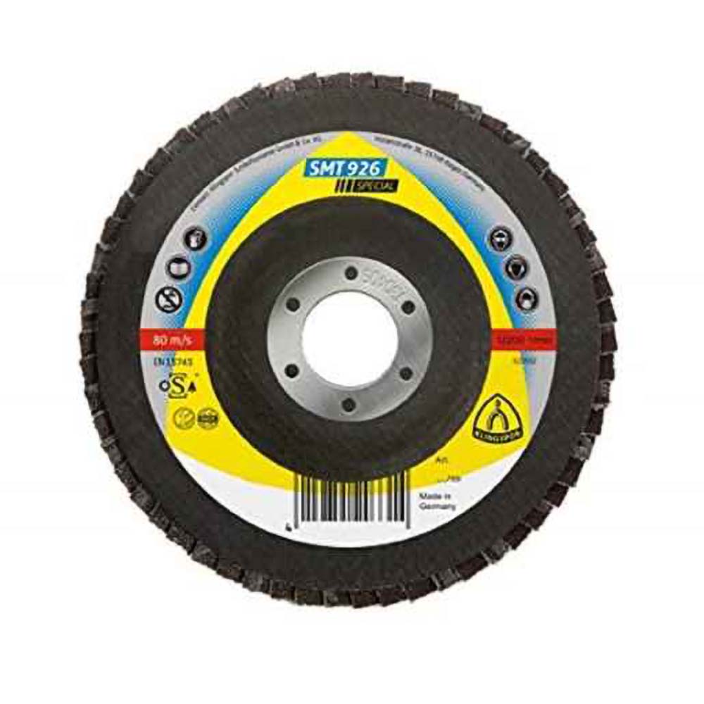 Disco Flap 7" * Grano 60 - Te/Special/Smt926/Cs461X/60/N/Gew/180X22 Klingspor