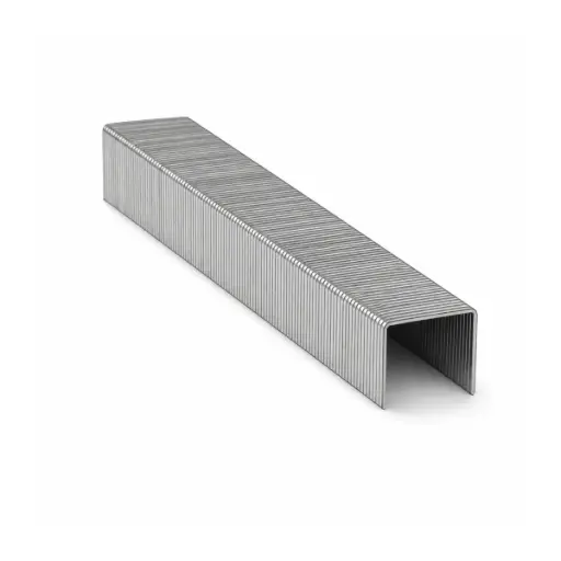 [MSB0850-3164] Grapa en Tira Tapicera Corona 31/64" (12.3 mm) Largo 1/2" (12.8 mm) Calibre 22 (0.76 * 0.55mm) * 5,000 Unid. Maraga (E)