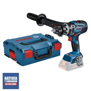 Taladro Percutor/Atornillador 1/2" Biturbo 150Nm GSB 18V-150C S/Baterias, ni Cargador + Caja Plastica Bosch