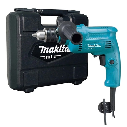 [M0801KB] Taladro Percutor 1/2" 500W MT Azul / 0-2,900 RPM / 1.7Kg. Inc. Maleta Plastica Makita