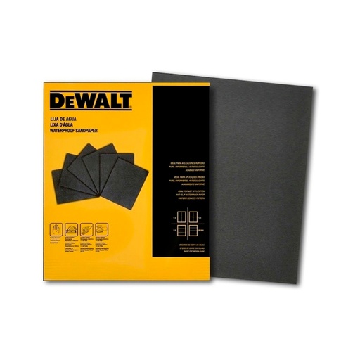 [DAT20060S] Lija en Pliego Metal Fierro Grano 60 Dewalt