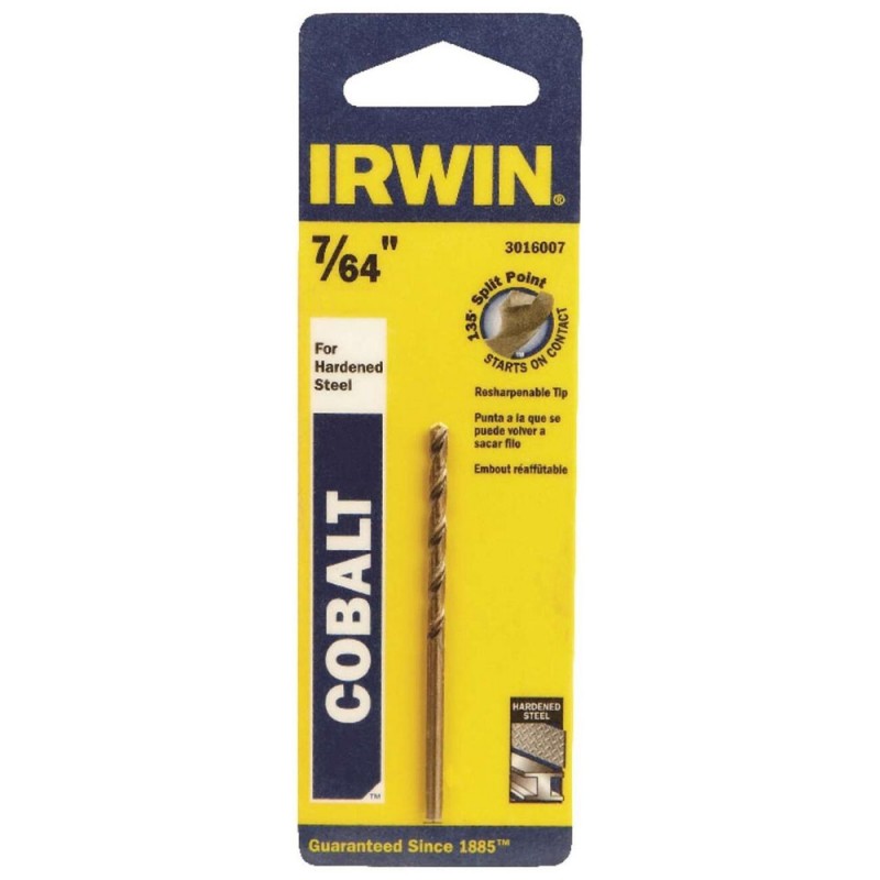 [3016007] Broca HSS Metal Cobalto 7/64" - Blister Irwin