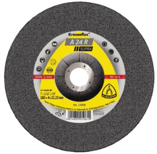 [13413] Disco Abrasivo Desbaste 7" (180 mm) * 9/32" (7mm) - Ks/Supra/A24R/S/Gek/180X7X22,23 Centro Deprimido Klingspor