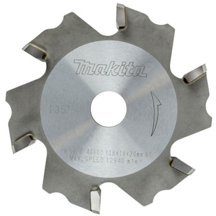Disco Ranuradora Alum 118X20Mm 6T Angulo 1 Makita
