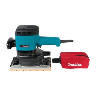 Lijadora Orbital 1/2 Pliego 115 X 229 mm. 600W. 6,000 Opm. 3.1Kg. (No Inc. Bolsa de tela) Makita