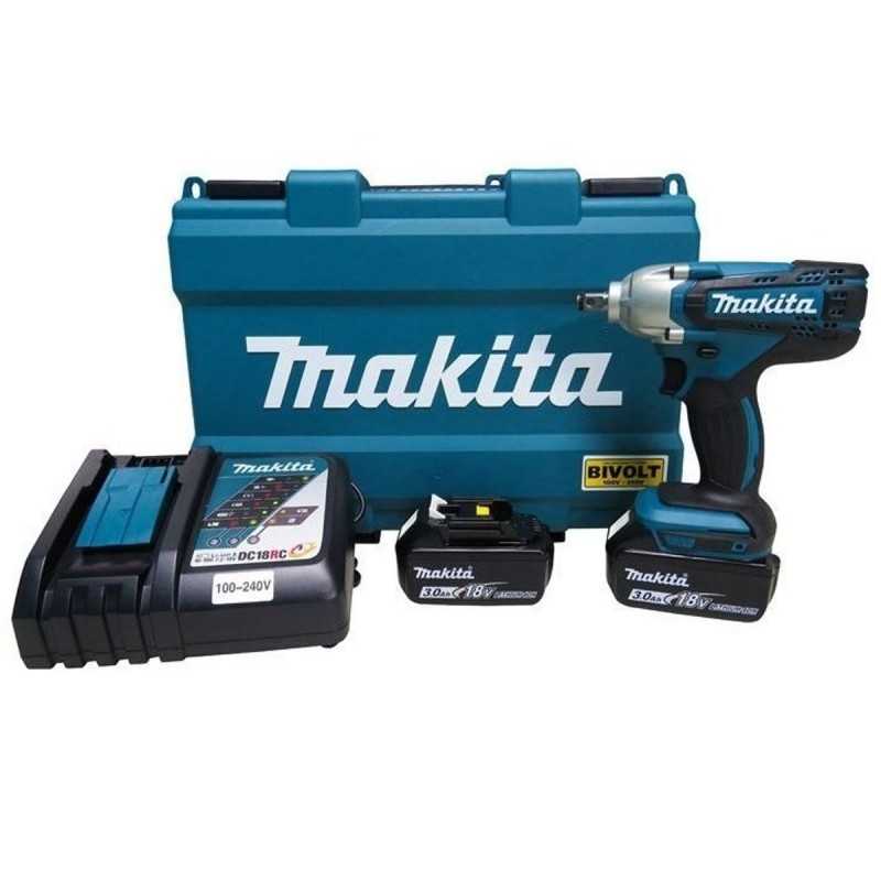 [DTW190RFE] Llave De Impacto 1/2" / 18V / 190 Nm / Lxt /2 X 3.0Ah Makita