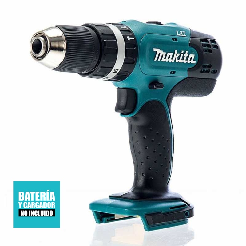 [DHP453Z] Taladro Percutor 1/2" 18V / 2 Vel. / 42-27 Nm / Lxt / Sin Baterías Makita