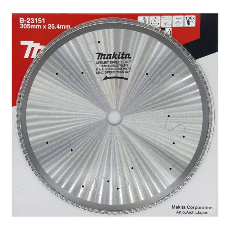 [B-23151] Tct Saw Blade For Sus 305X100T Makita