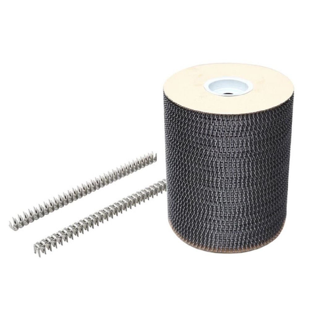 [M46-CL13] Grapa en Rollo Colchonera Envarilladora Largo 13 mm, Ancho 11 mm Apertura 6.2 mm Espesor 0.82 10,000 Unid. Maraga (E)