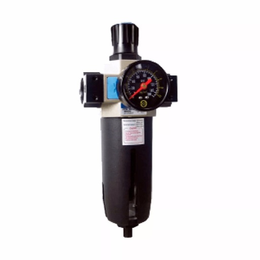 [FR1-50ST] Filtro+Regulador (FR) 1/2" UFR 04 NPT 40 Um Semi Auto Drain Standard Shako (E)