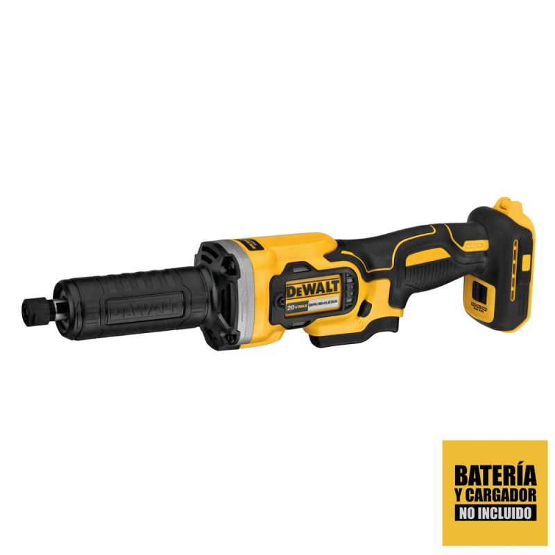 [DCG426B] Esmeril Recto Rectificadora de 1-1/2" - 20V 3 Velocidades Turbineta (Sin Cargador, Sin Bateria) Dewalt