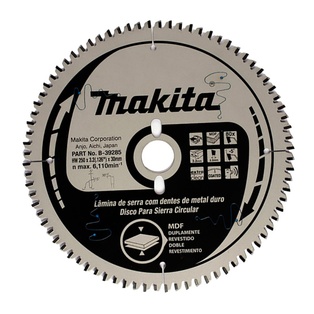 Disco Sierra Para Melamine 10" X 30.0 X 3.20Mm. 80 Dientes (Reductor 1"Y 5/8") Makita