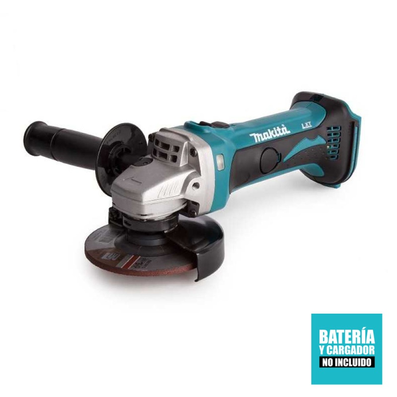 [DGA452Z] Esmeril Angular 4-1/2" 18V / 11,000 RPM - LXT / Sin Baterías Makita