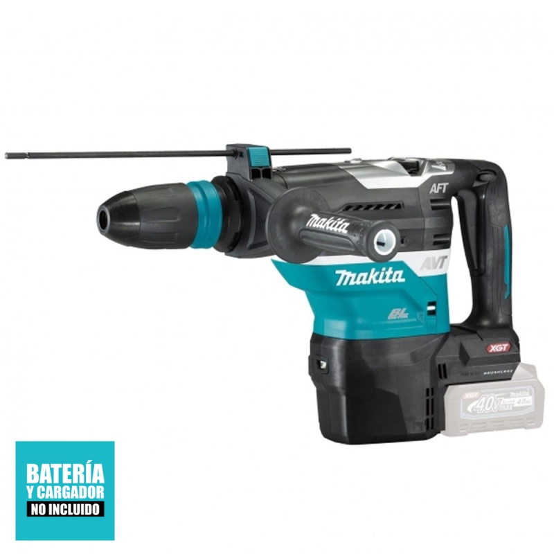 [HR005GZ] Martillo Perforador Xgt 40Vmax /Sds-Max / 40Mm / 8.0J / Avt - Xpt - Bl - Aft / Sin Baterías Makita
