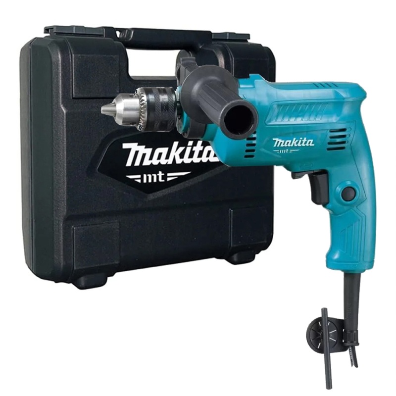 [M0801KB] Taladro Percutor 1/2" 500W MT Azul +Maletin / 0-2,900 RPM / 1.7Kg. Makita
