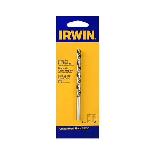 [IW1450] Brocas Hss para Metal 5/64" - Blister Irwin