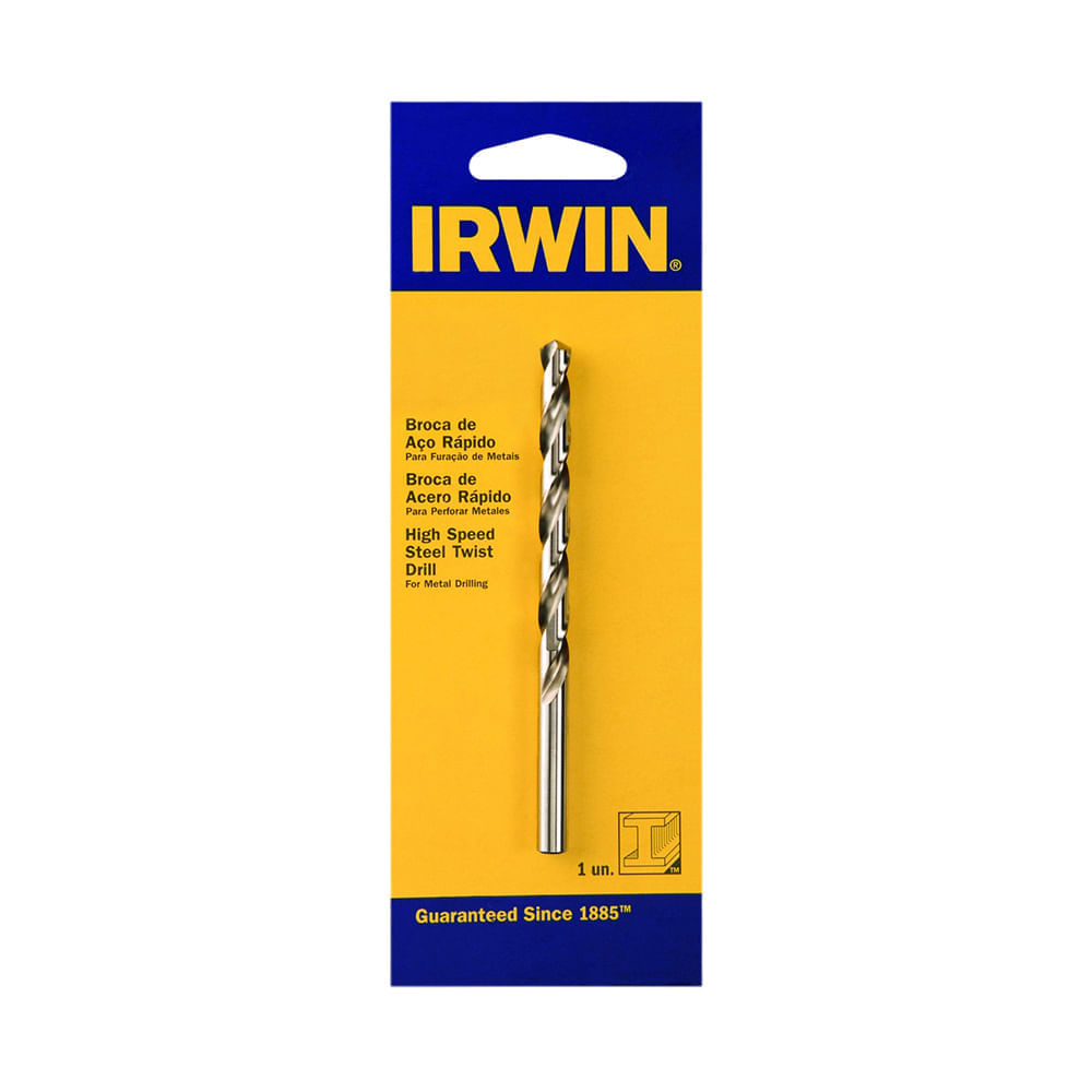 [IW1455] Brocas Hss para Metal 5/32" - Blister Irwin