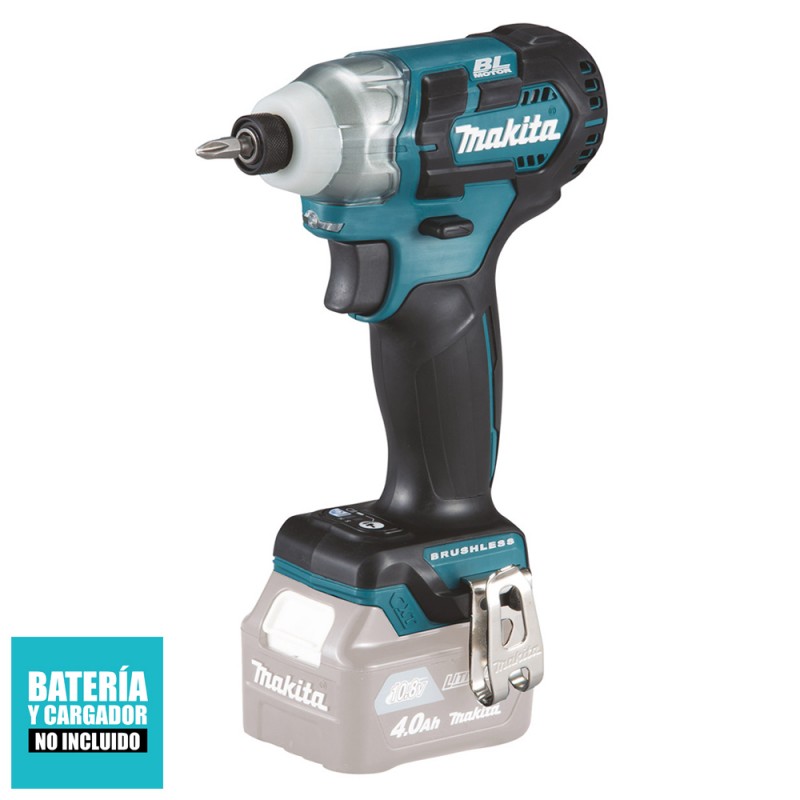 [TD111DZ] Atornillador De Impacto  1/4" / 12V / 135 Nm. /Bl-Cxt / Sin Baterías Makita