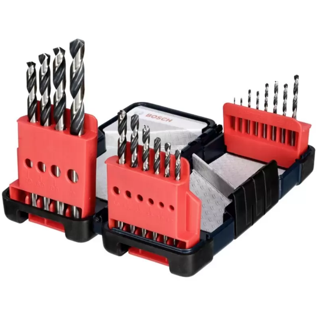 Set 18 Pzas Brocas Metal HSS PointTeQ (1-10mm) Bosch