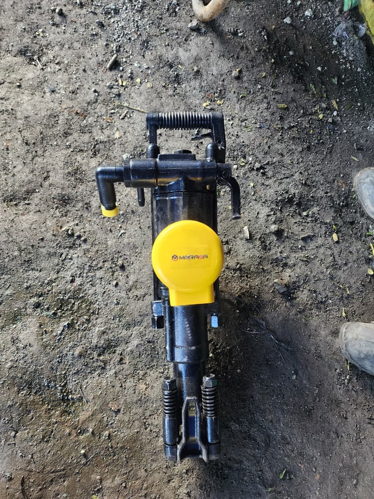 Perforadora Neumática YT29A + Pie de avance FT160A (Inc. Lubricador y Kit Reparacion) Maraga