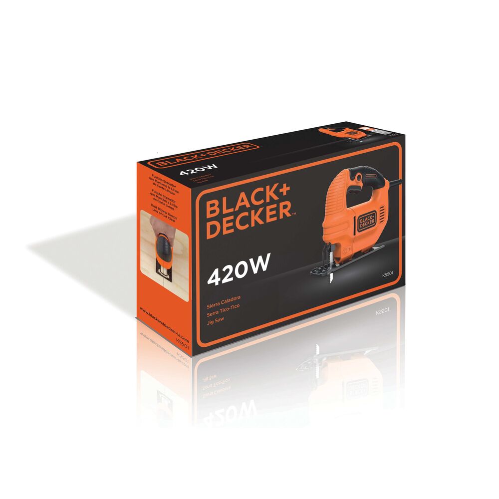 Sierra Caladora 420W KS501-B2 Black & Decker