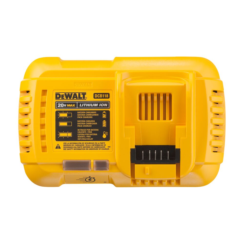 Cargador Rápido de Baterias Flexvolt 20V/60V DCB118-B2 Dewalt