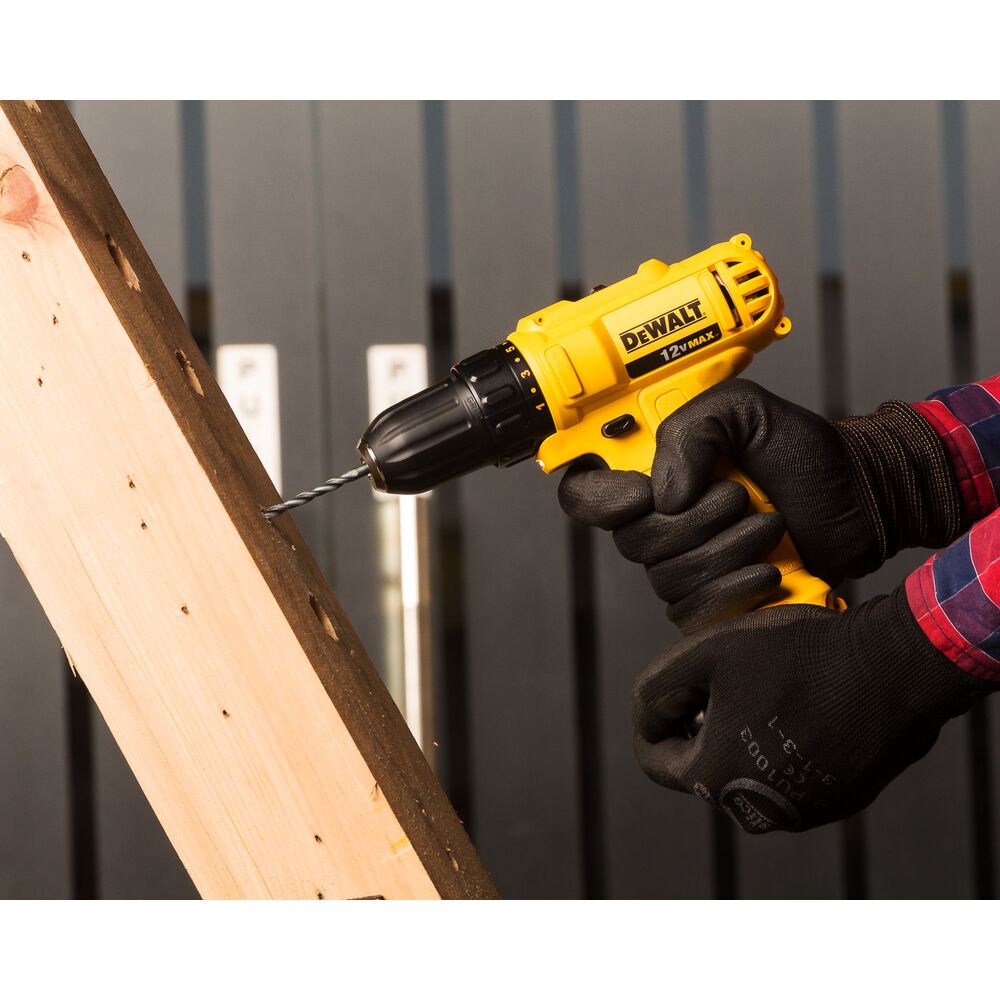 Taladro Atornillador 3/8" 12V + 1 Cargador + 2 Baterias + Maletin DCD700C2-B2 Dewalt