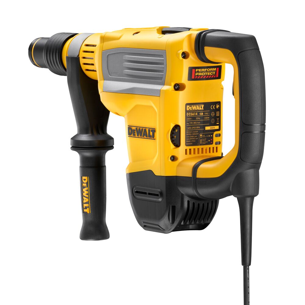 Rotomartillo SSD Max 1 3/4" 1350W + Caja plástica D25614K Dewalt