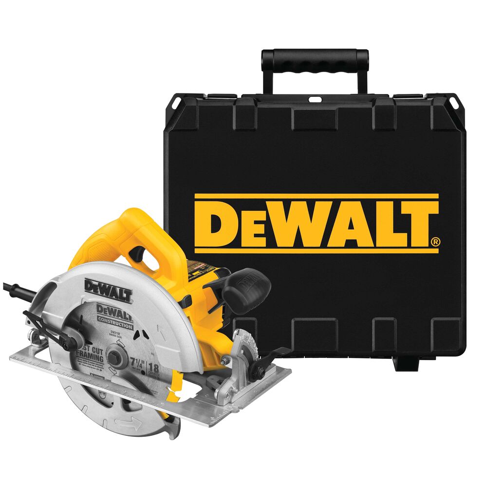 Sierra Circular 7 1/4" 1800W 5200Rpm + Maletin plástico DWE575K-B2C Dewalt