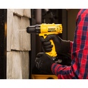 Taladro Atornillador 3/8" Inalambrico 12v Dewalt + 5 sierras copas bimetálicas Lenox