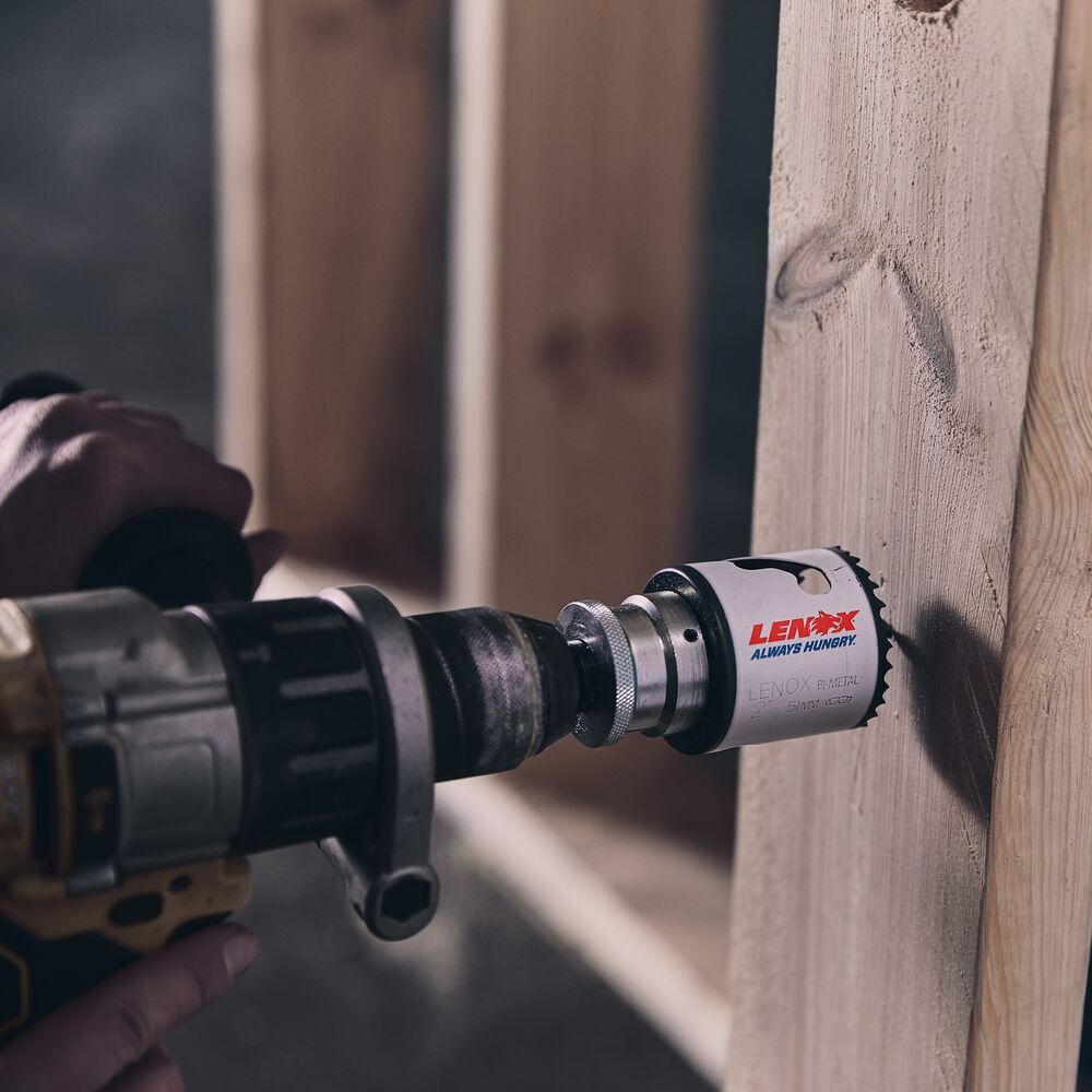 Taladro Atornillador 3/8" Inalambrico 12v Dewalt + 5 sierras copas bimetálicas Lenox
