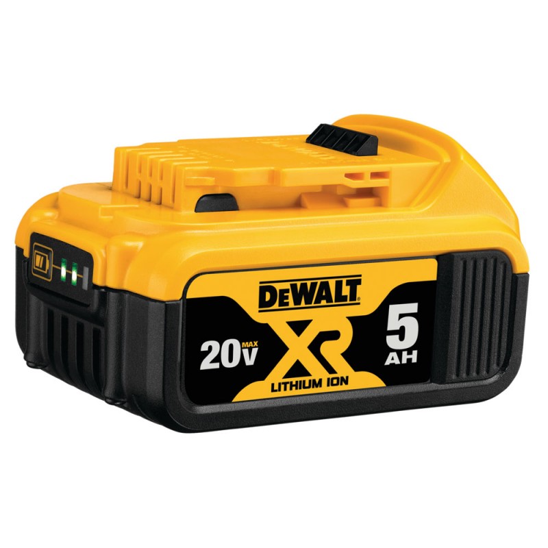 Starter Kit Batería 5.0 Ah + Cargador de Batería Ion-Litio 12V / 20V Dewalt DCB205-K3_4