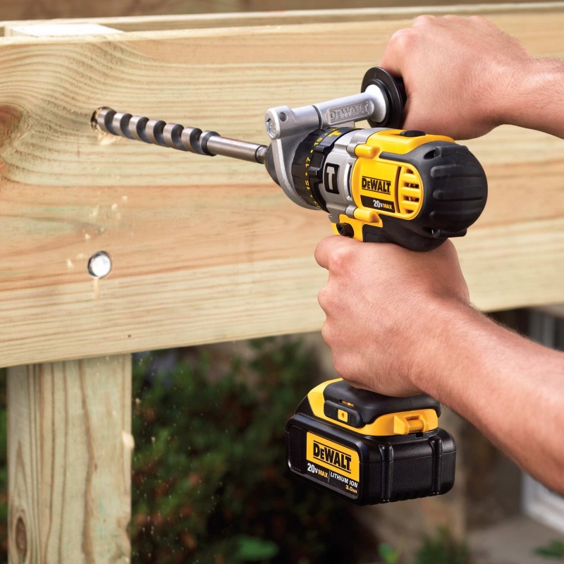 Taladro Percutor 1/2" 20V Inc 2 Bat y Carg Dewalt DCD985L2-B2_7