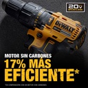 Taladro Percutor 1/2" 20V XR 65Nm 1 Bat 3.0 Ah Dewalt DCD7781L1-B2_7