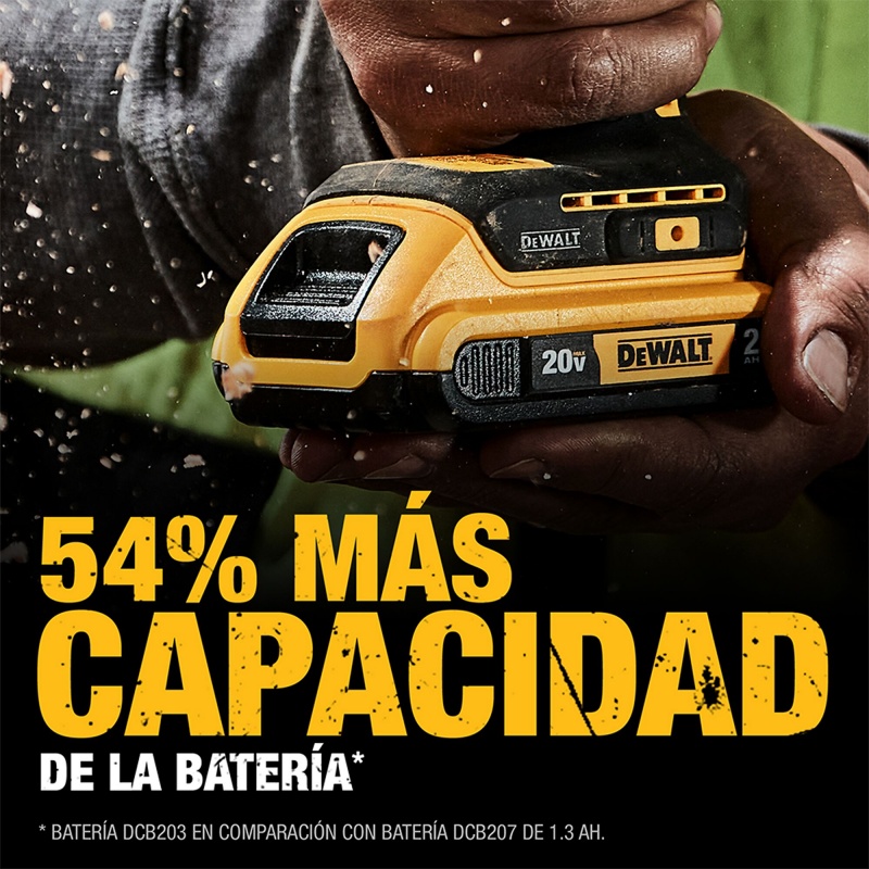 Taladro Percutor 1/2" 20V XR 65Nm 1 Bat 3.0 Ah Dewalt DCD7781L1-B2_9