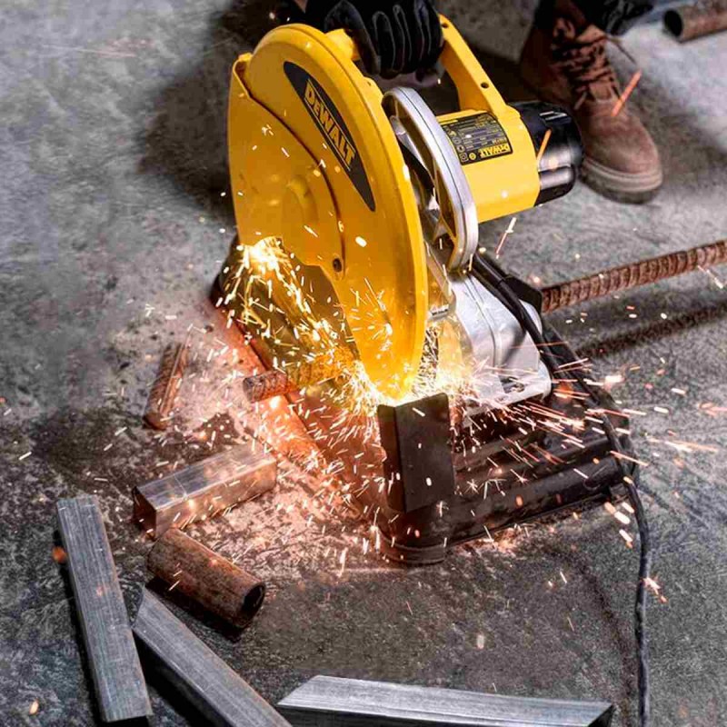 Tronzadora de Metales 14" 2300W + 4 Discos para Tronzadora 14" x 0.12" x 1" Dewalt D28730-K4_5
