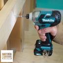 Atornillador de Impacto 1/4" Hex 12V CXT BL 135 Nm Baretool Makita TD111DZ_6