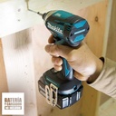Atornillador de Impacto 1/4" Hex 18V LXT BL 175 Nm Baretool Makita DTD154Z_6