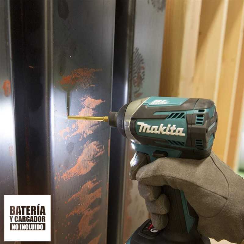 Atornillador de Impacto 1/4" Hex 18V LXT BL 175 Nm Baretool Makita DTD154Z_7