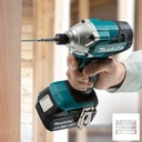 Atornillador de Impacto 1/4" Hex 18V LXT 155 Nm Baretool Makita DTD156Z_3