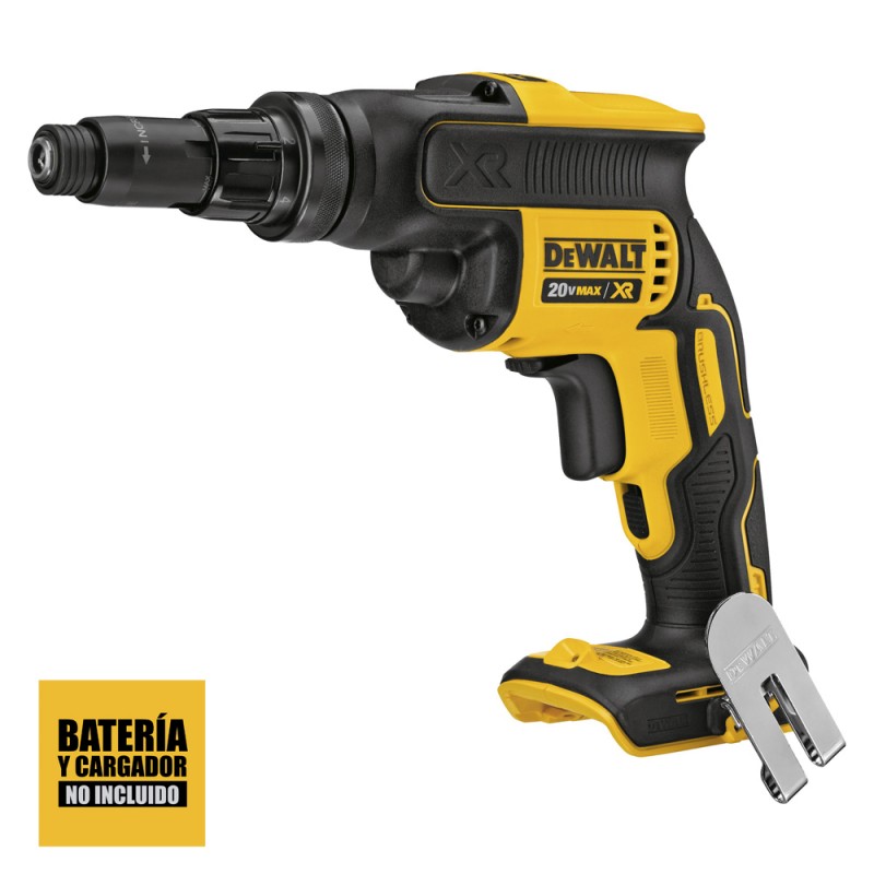 Atornillador para Drywall 1/4" Hex 20V Xr Baretool Dewalt DCF622B_2